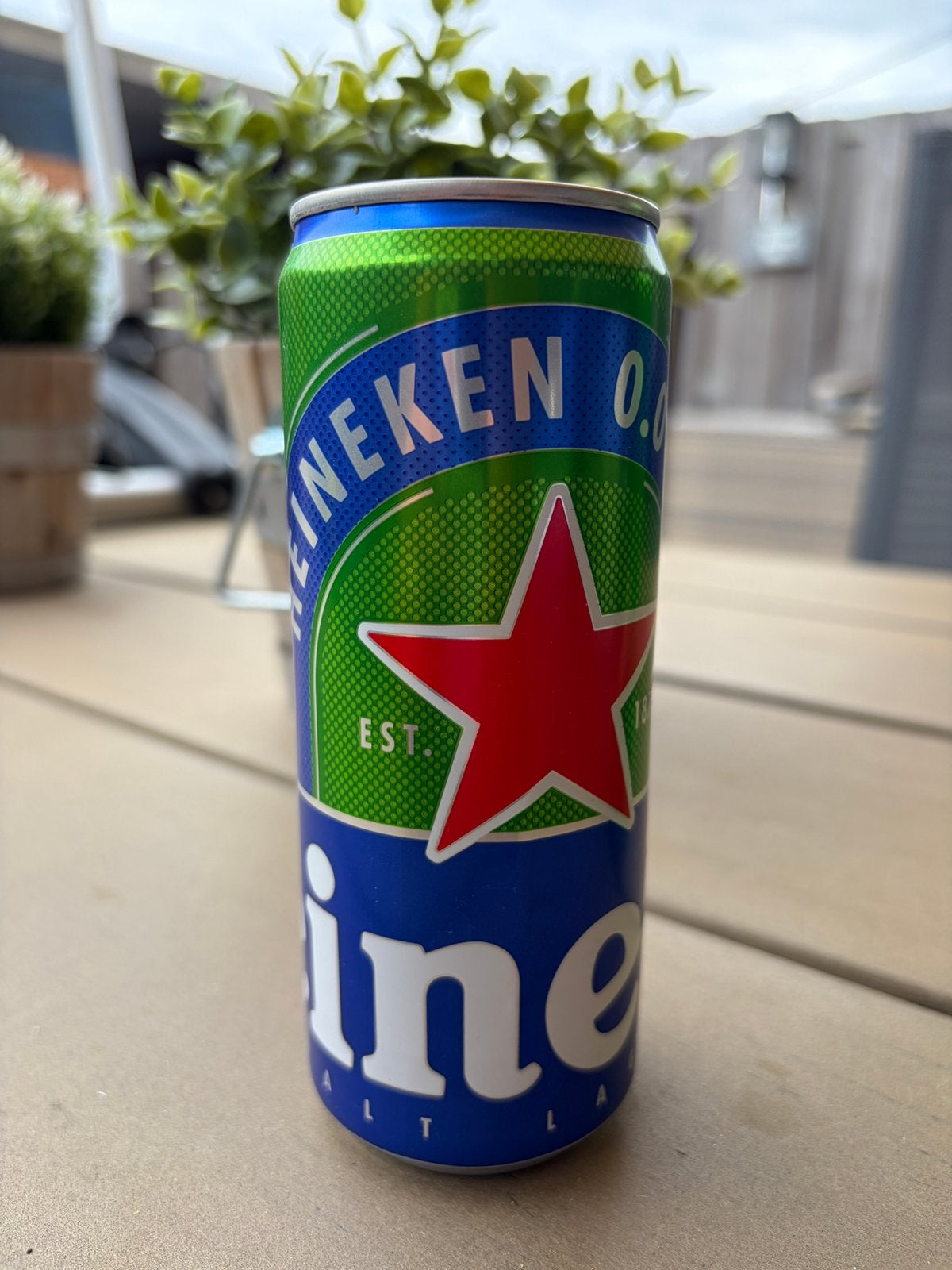Heineken 0.0 33 cl blik leeg, Verzamelen, Verzenden, Nieuw, Verpakking