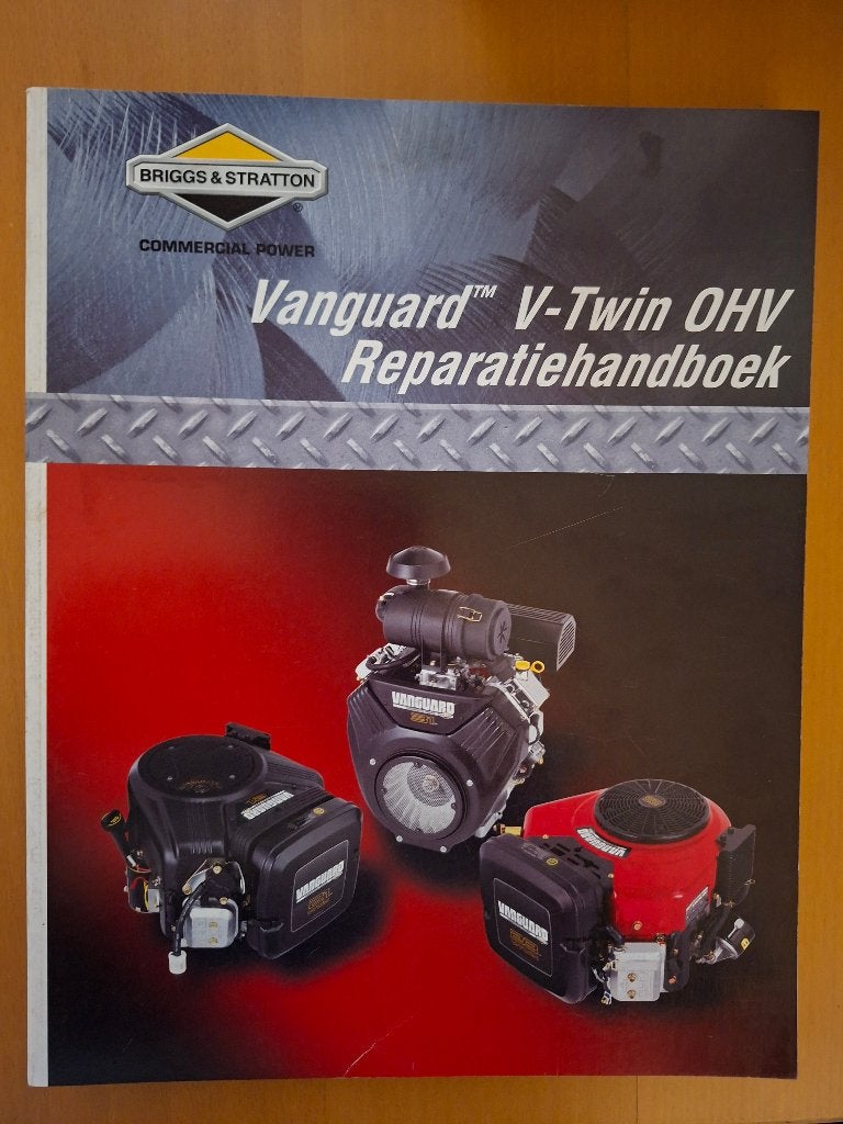 Vanguard V-Twin OHV Reparatiehandboek Briggs & Stratton, Ophalen of Verzenden, Gelezen, Tractor en Landbouw