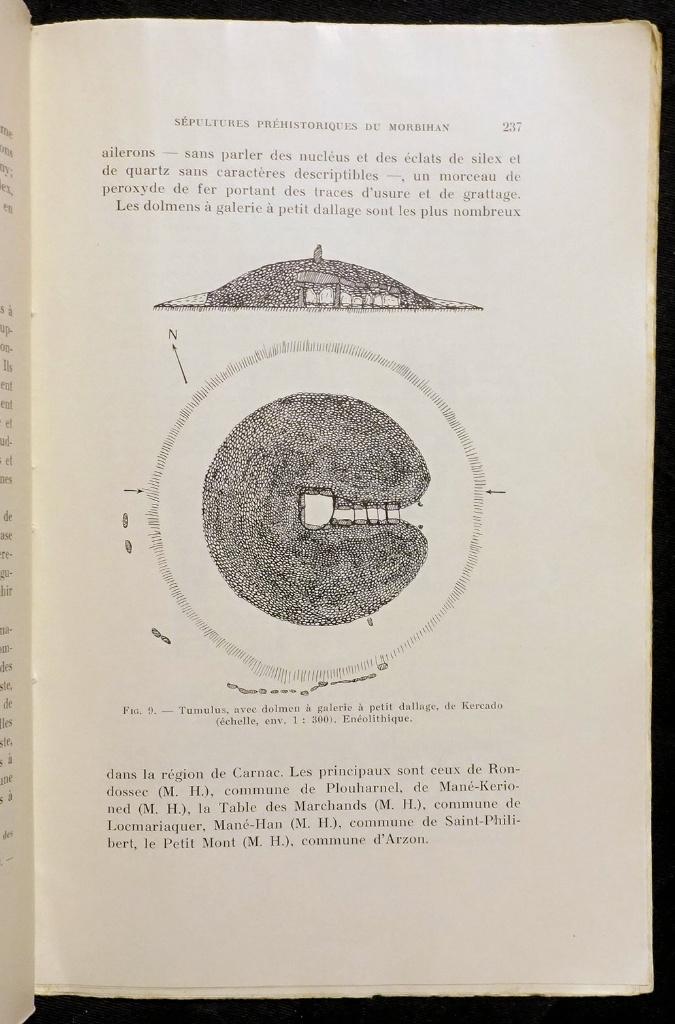 Sépultures préhistoriques du Morbihan 1933 Rouzic, Ophalen of Verzenden