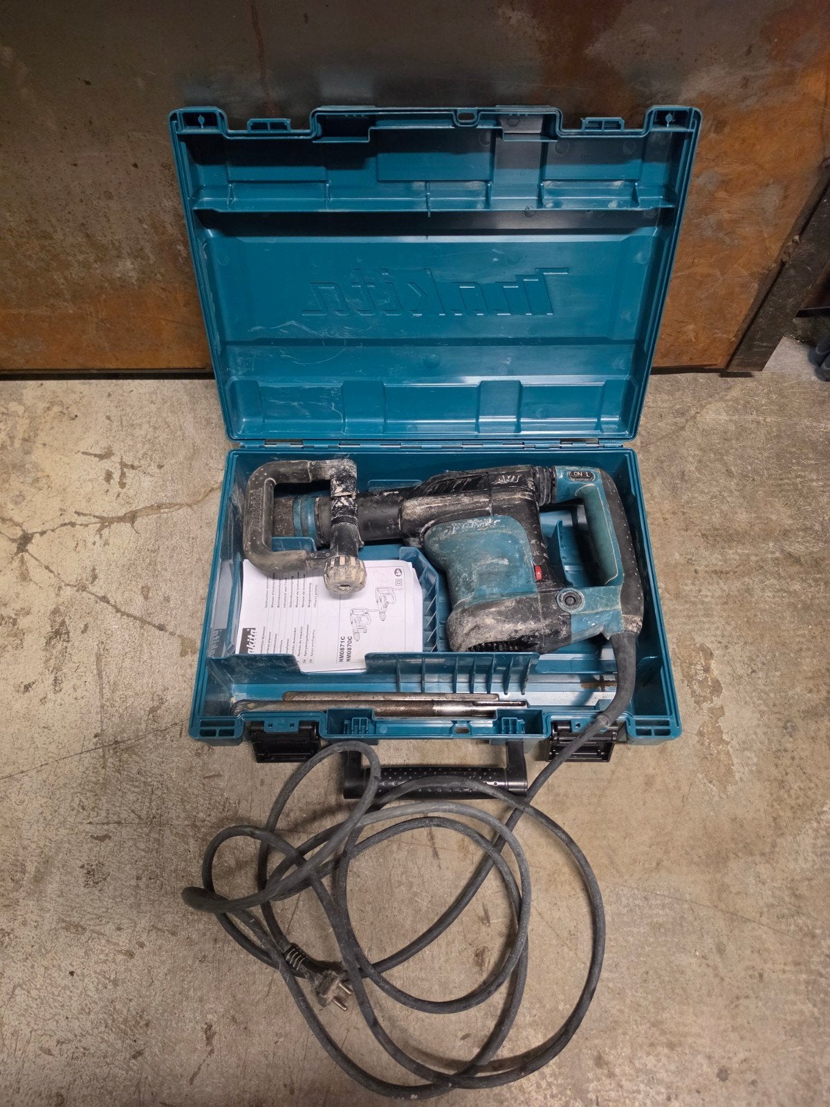 Makita HM0871C sds-max breekhamer, Doe-het-zelf en Verbouw, Gereedschap | Boormachines, Gebruikt, ., Makita, Ophalen of Verzenden
