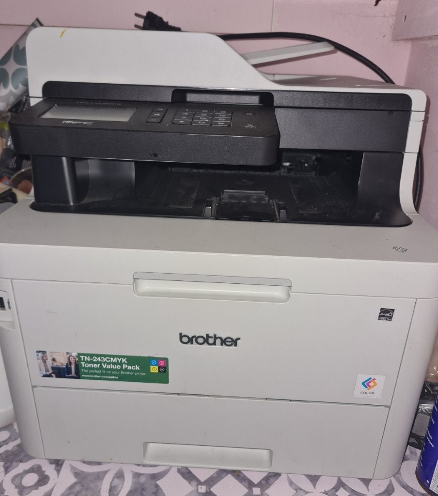 Brother MFC-L3770CDW All-in-One LED-printer - Toner gelekt, Ophalen, Gebruikt, All-in-one, Draadloos