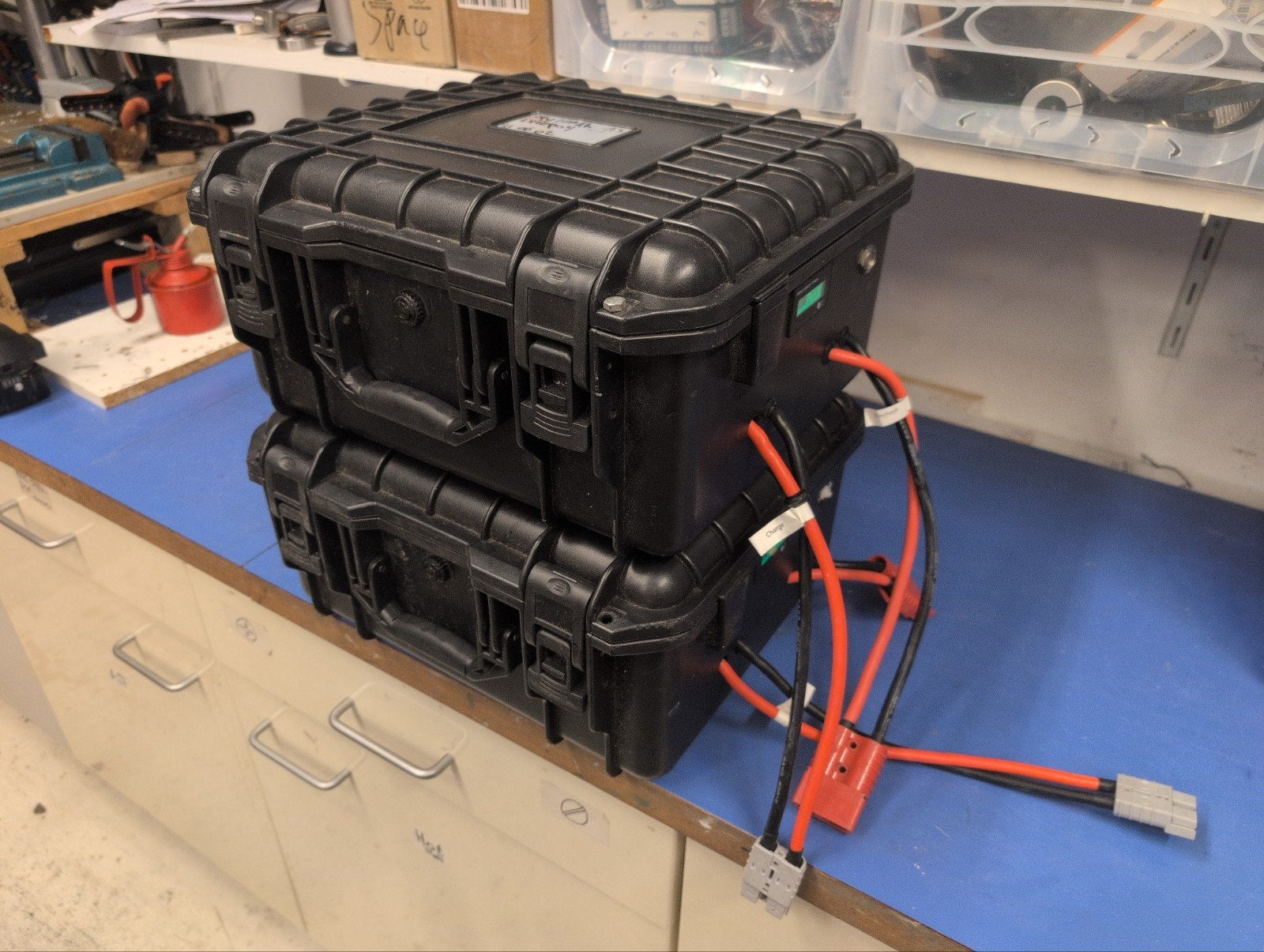 LiFePO4 24V 100Ah accu (2.5kWh) - Zo goed als nieuw, Gebruikt