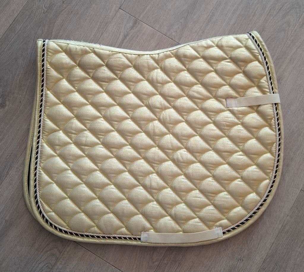 In nieuwstaat veelzijdigheid dekje maat full, Dressuurdekje, Nieuw, Goud, Full (L)
