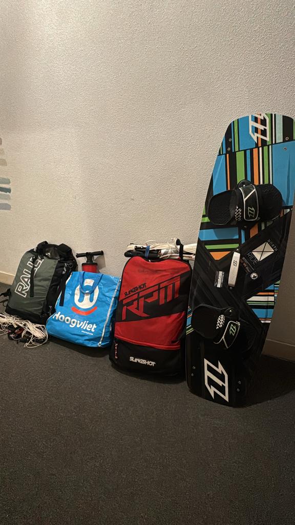 Complete Kitesurf Set: Slingshot, Rally, North Ride, Gebruikt, Kitesurf-set, Twintip, 10 m²