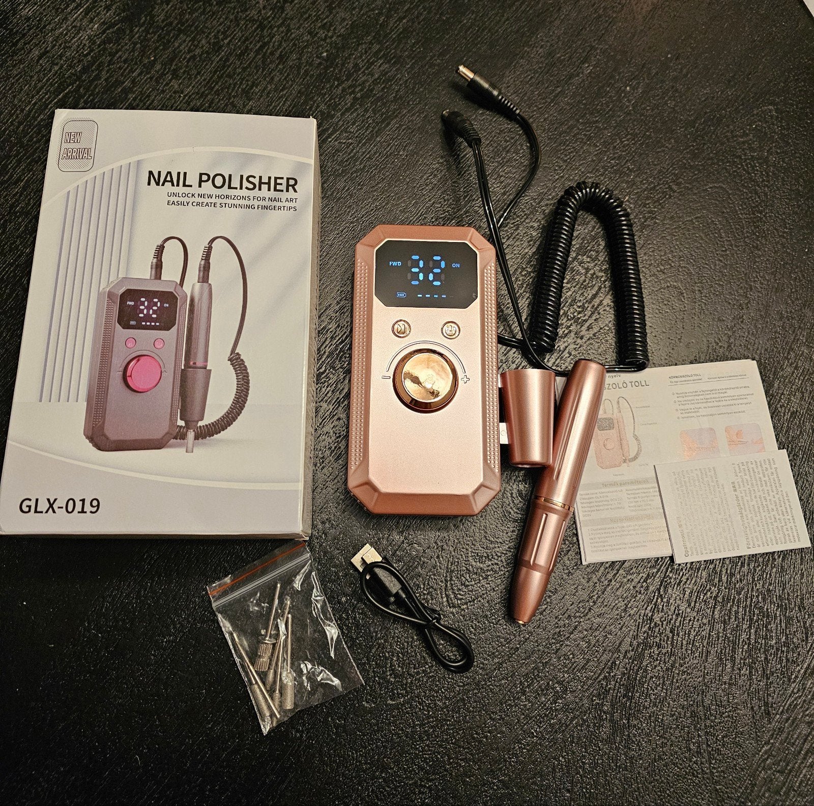 Professionele nagelfrees draadloos nieuw in doos, Ophalen of Verzenden, Nieuw, Handen en Nagels, Toebehoren