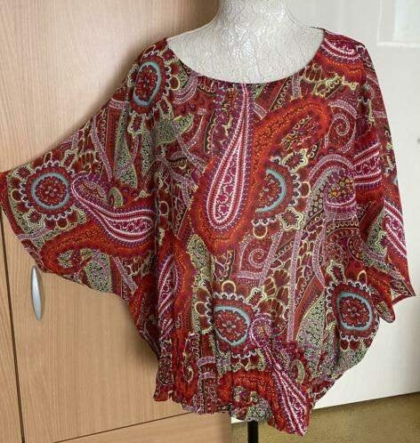 Tuniek/blouse maat XL, Ophalen of Verzenden, Zo goed als nieuw, Maat 46/48 (XL) of groter, Rood