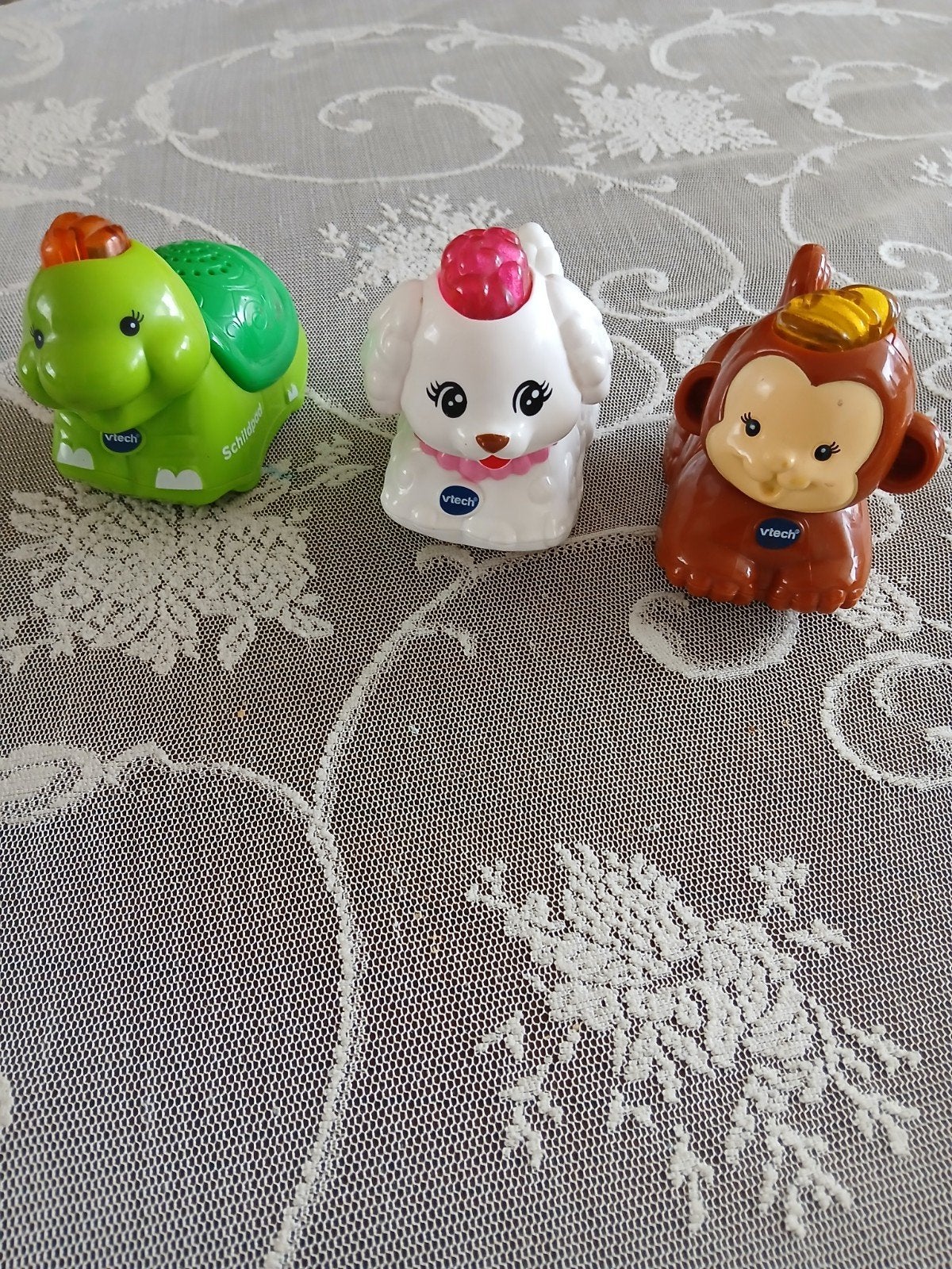 3 V tech Zoef Zoef dieren met licht en geluid, Kinderen en Baby's, Speelgoed | Vtech, Ophalen of Verzenden, Zo goed als nieuw