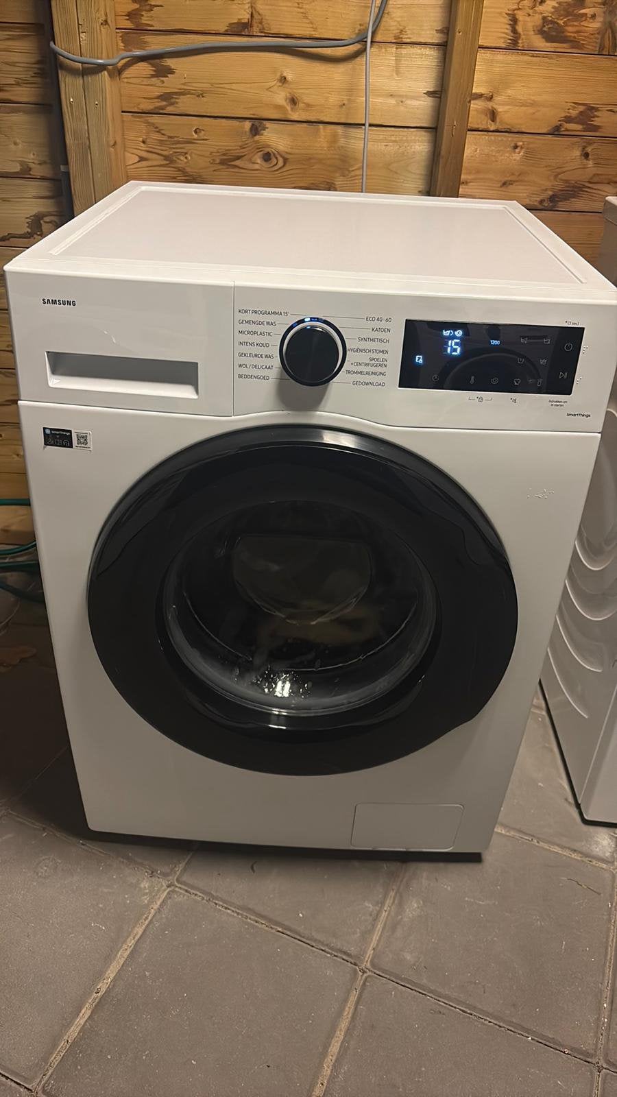 NIEUWSTAAT Samsung wasmachine 9KG 2025 met wifi, Witgoed en Apparatuur, Ophalen, 1200 tot 1600 toeren, 8 tot 10 kg, Zo goed als nieuw