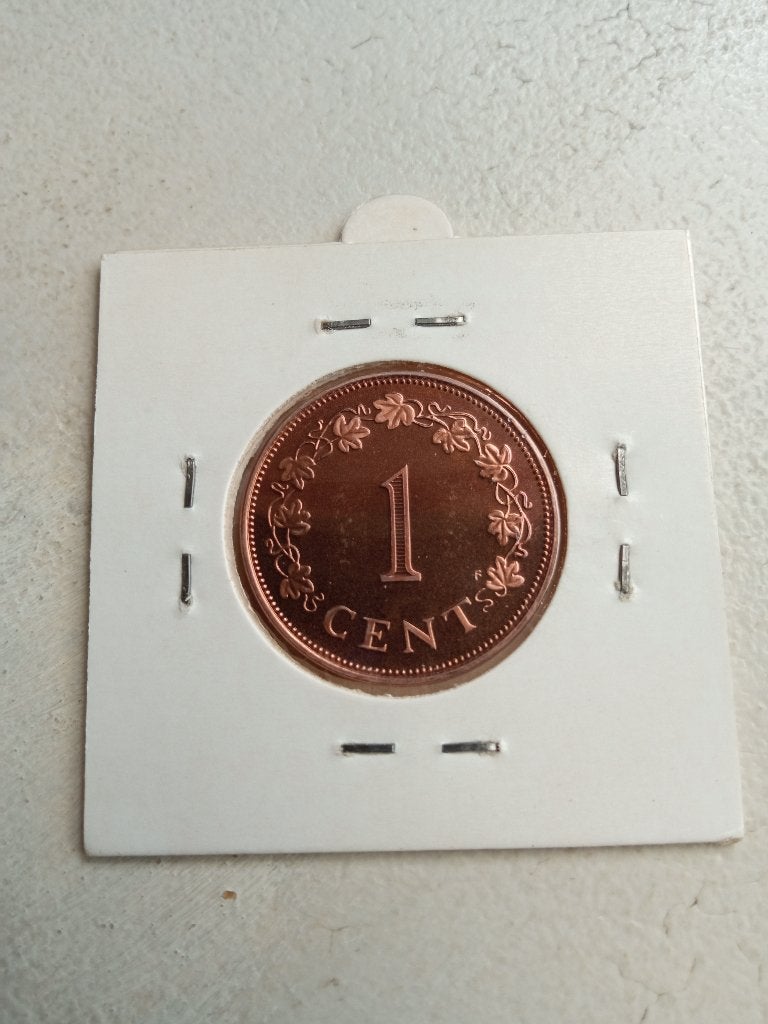 Malta 1 cent 1977., Ophalen of Verzenden, Overige landen, Losse munt
