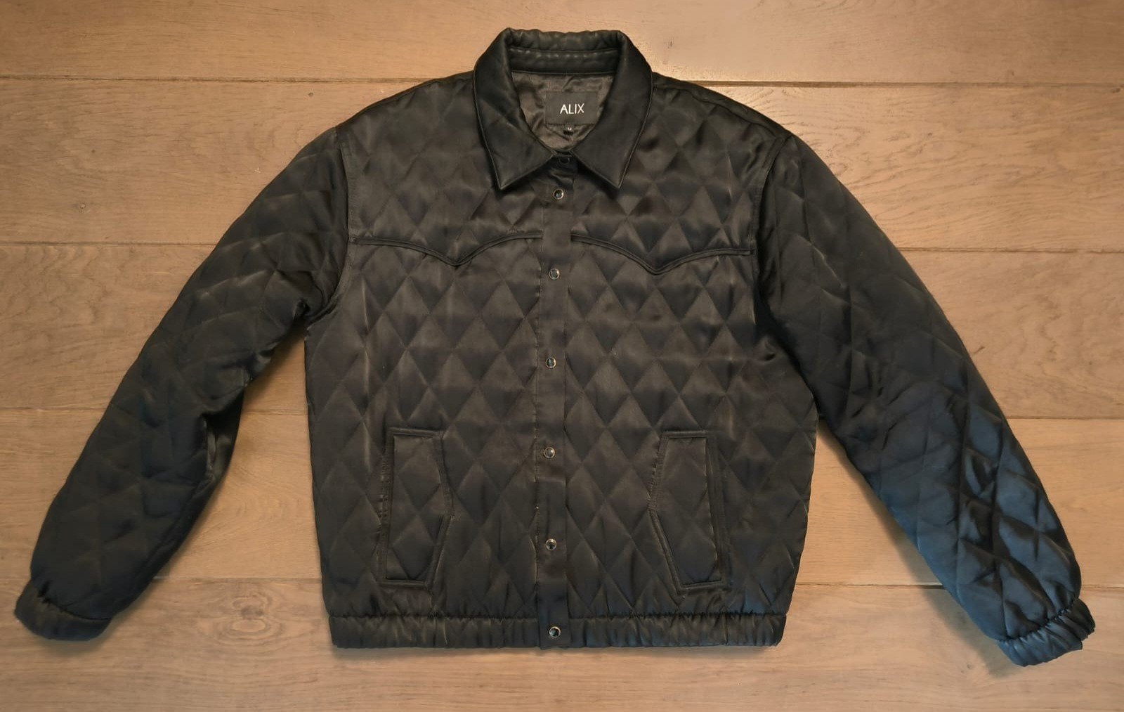 ALIX the label bomberjacket maat M, Maat 48/50 (M), Zwart, Ophalen of Verzenden, Zo goed als nieuw