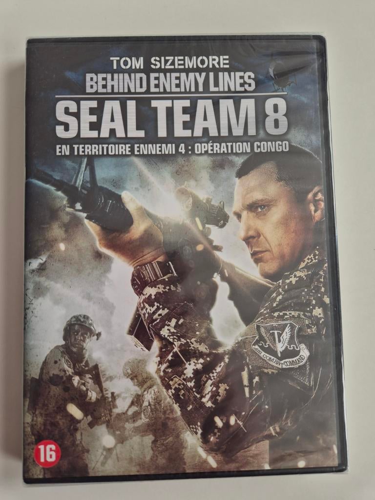 SEAL TEAM 8: Behind Enemy Lines DVD - Actiethriller, Cd's en Dvd's, Dvd's | Actie, Vanaf 16 jaar, Ophalen of Verzenden, Nieuw in verpakking