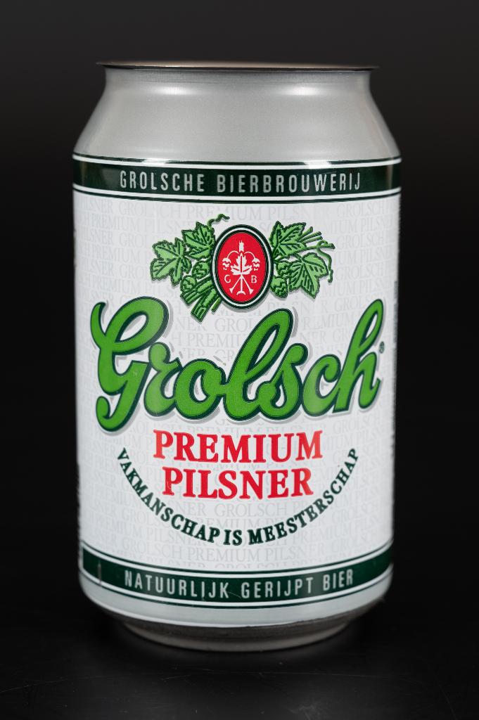 Grolsch radio in een blikje, Verzamelen, Biermerken, Ophalen of Verzenden, Zo goed als nieuw, Overige typen, Grolsch