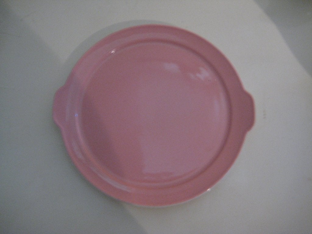 Pastel Regout Roze Onderbord puddingvorm, Ophalen of Verzenden