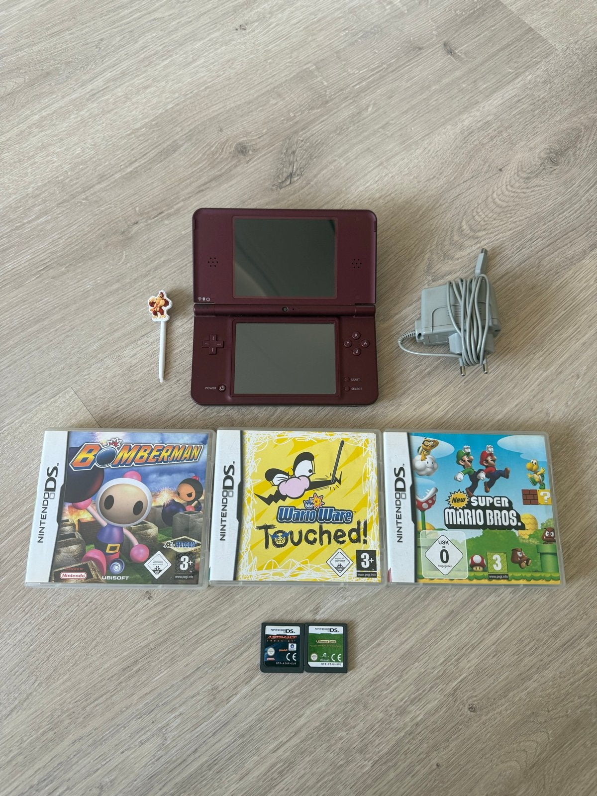 Dsi XL + 5 games, Spelcomputers en Games, Dsi XL, Overige kleuren, Ophalen of Verzenden, Gebruikt