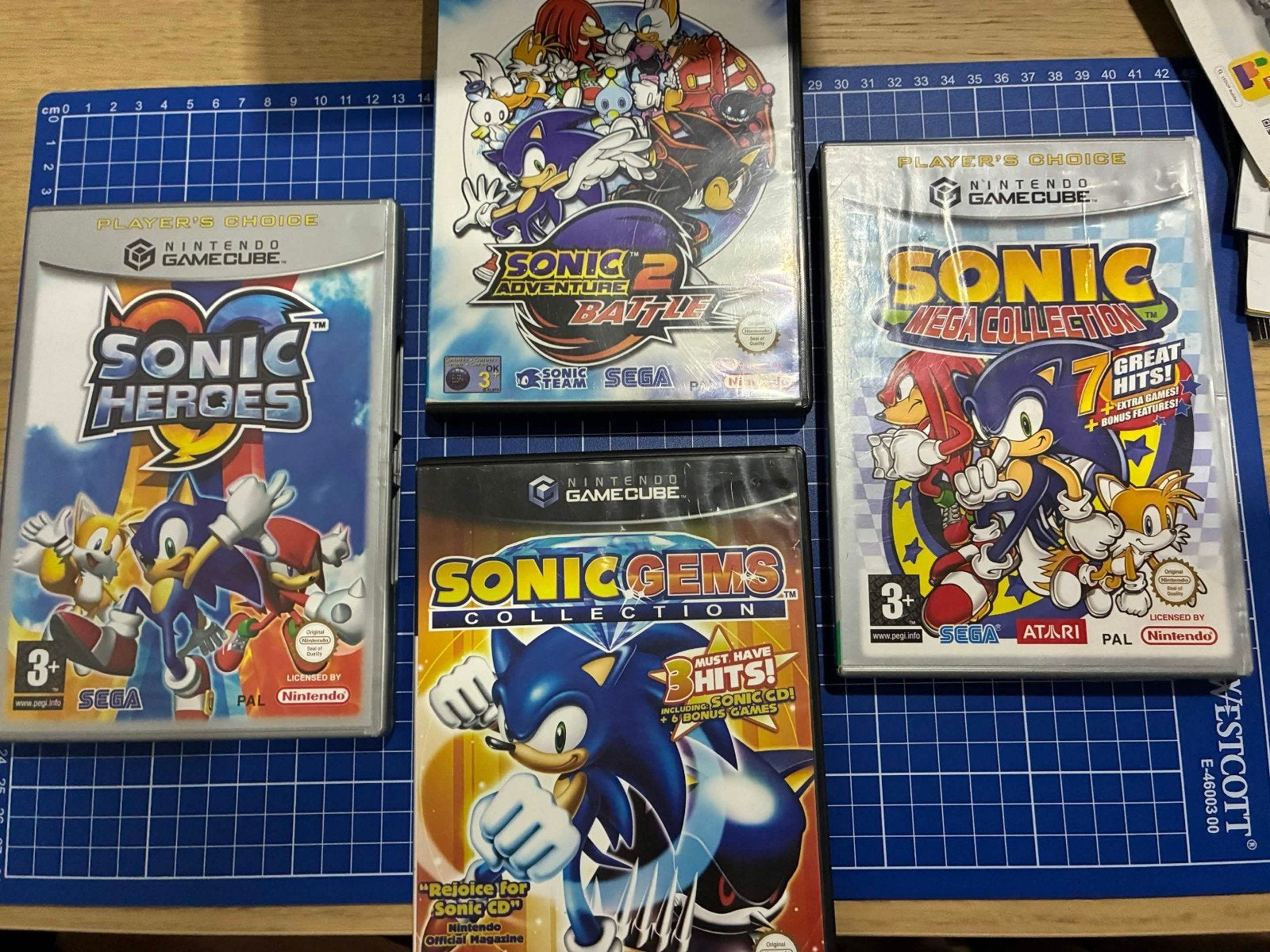 Sonic games bundel (zie beschrijving), Gebruikt, 1 speler, Vanaf 3 jaar, Ophalen