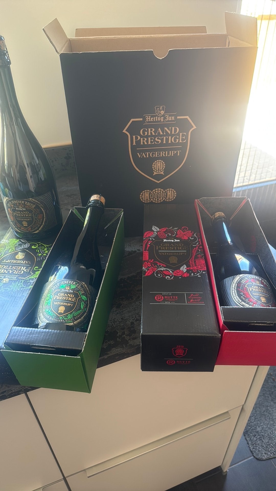Hertog Jan grand-prestige 2019, Ophalen, Zo goed als nieuw, Flesje(s), Hertog Jan