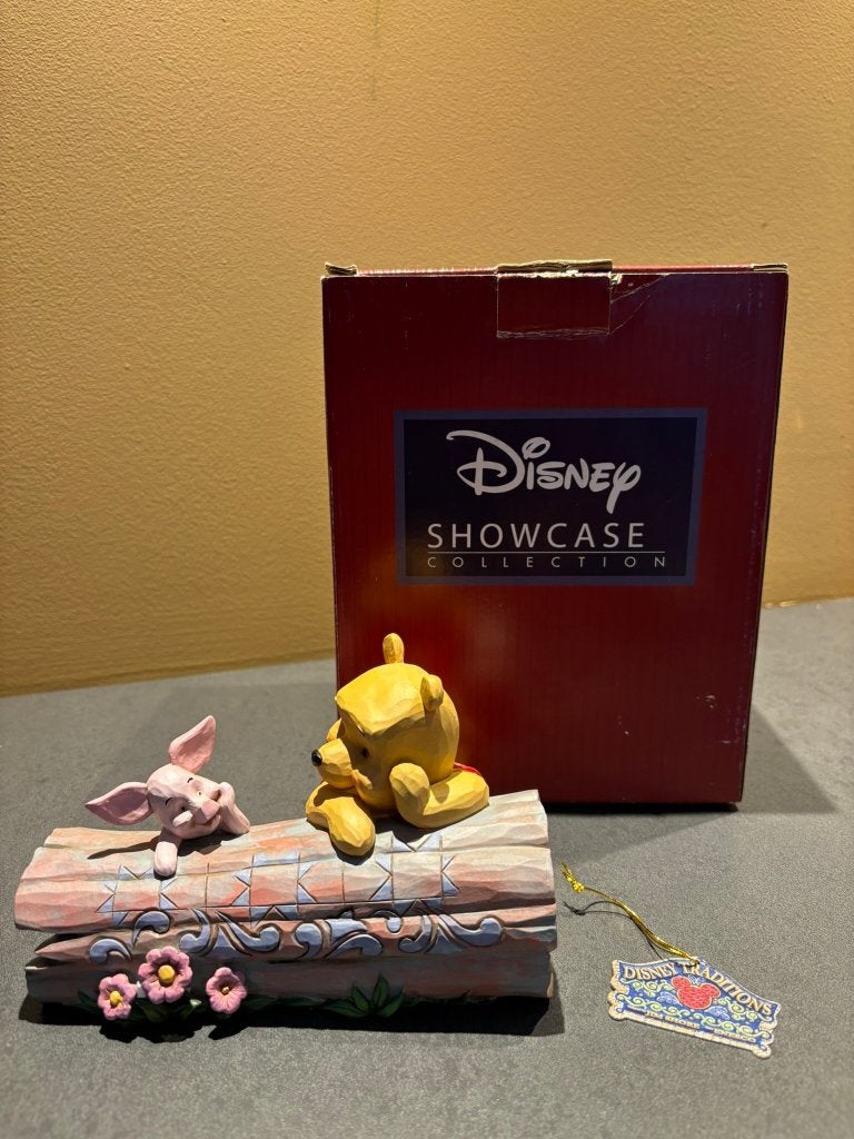 Disney Traditions beeld - Winnie the Pooh, Ophalen of Verzenden, Winnie de Poeh of vrienden, Zo goed als nieuw, Beeldje of Figuurtje