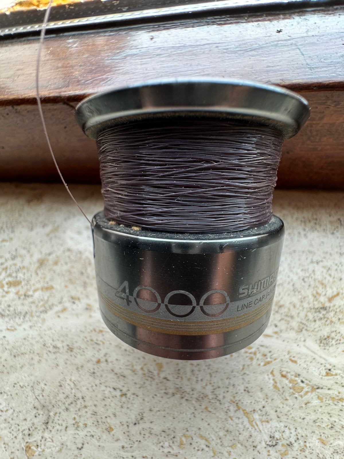 Shimano  4000 spoel, Watersport en Boten, Ophalen of Verzenden, Zo goed als nieuw, Molen