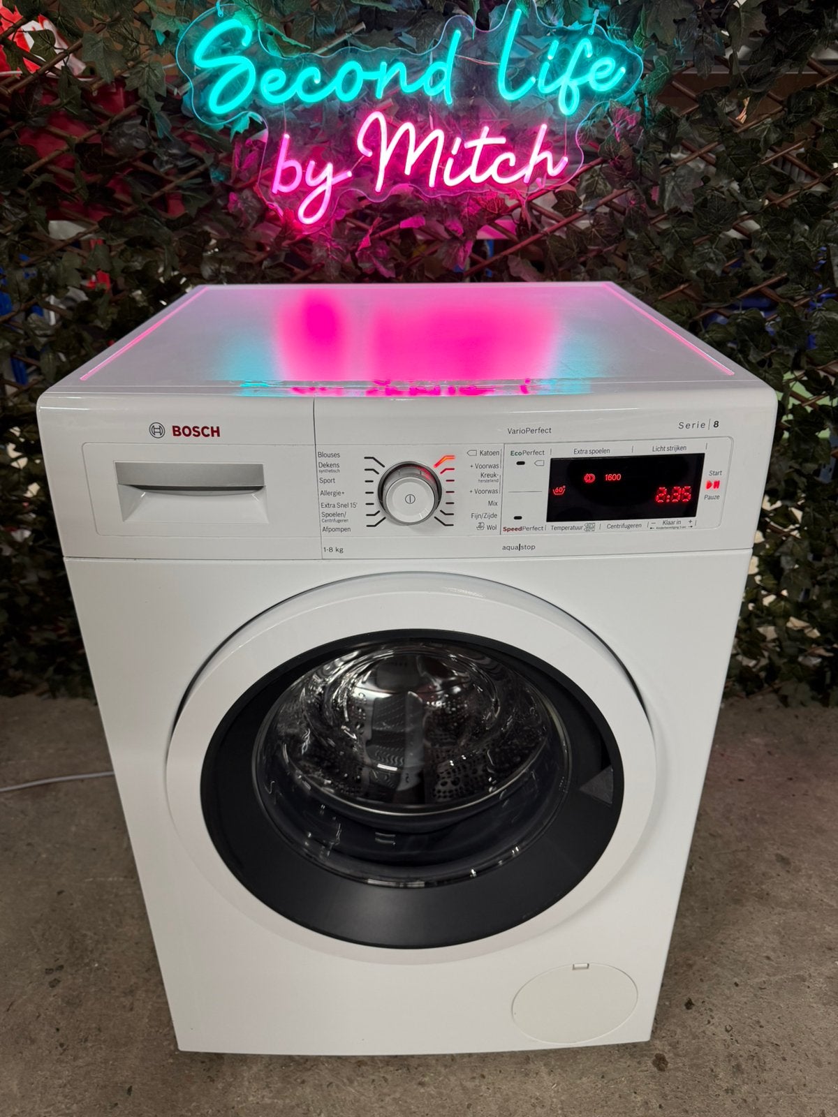 Bosch Serie 8 9kg Wasmachine (Gratis Bezorgen)