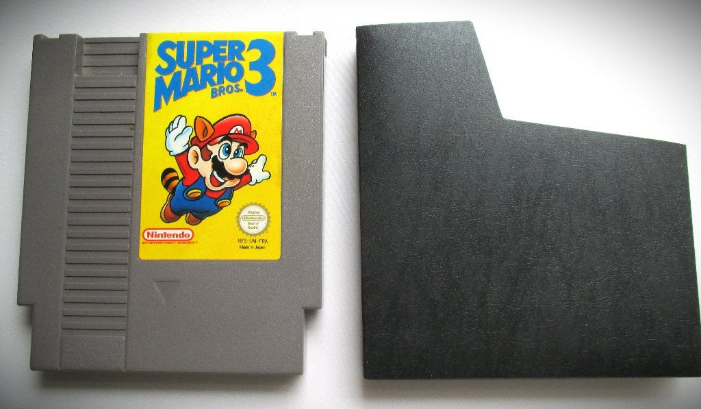 Super Mario Bros 3~Nes Nintendo 1985~originele hoesje, Spelcomputers en Games, Avontuur en Actie, Gebruikt, 1 speler, Eén computer