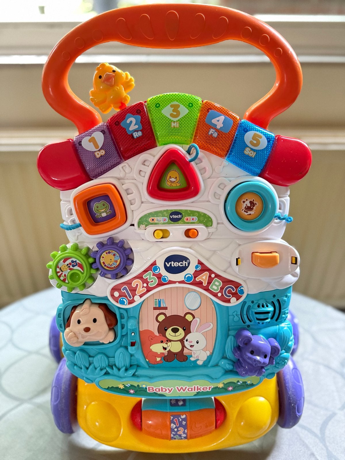 VTech Baby Walker - Interactieve Loopwagen met Geluid, Ophalen, Zo goed als nieuw, Overige typen, Met licht