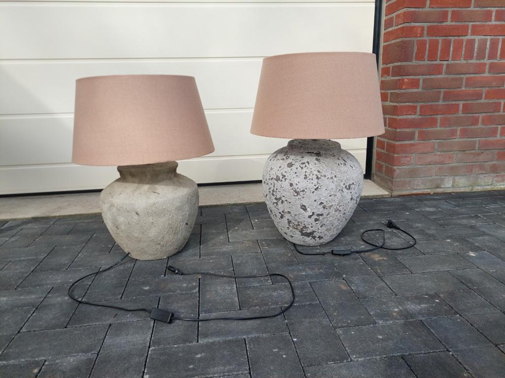 Te koop: 6 lampen, 1 koop, per direct beschikbaar!, Huis en Inrichting, Lampen | Lampenkappen, Ophalen, Rond