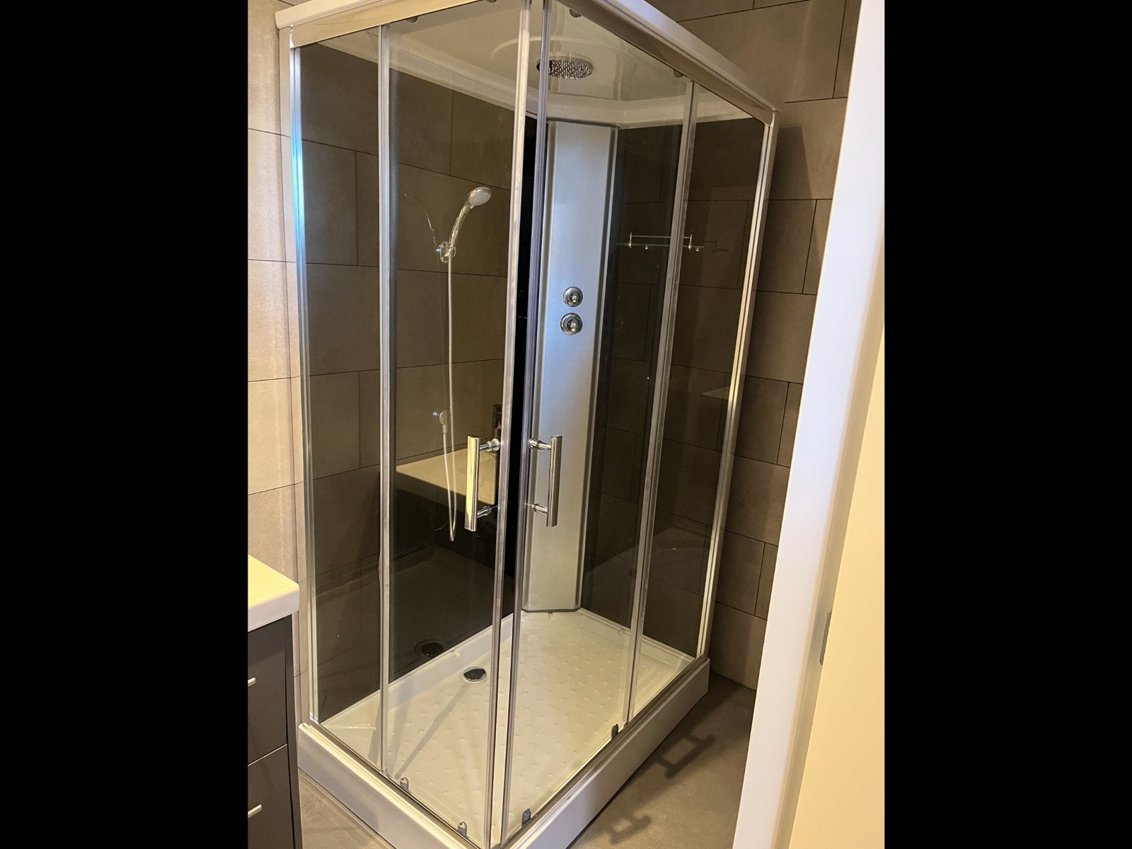 Te koop niet gebruikte douchecabine, Ophalen, Zo goed als nieuw, Douche