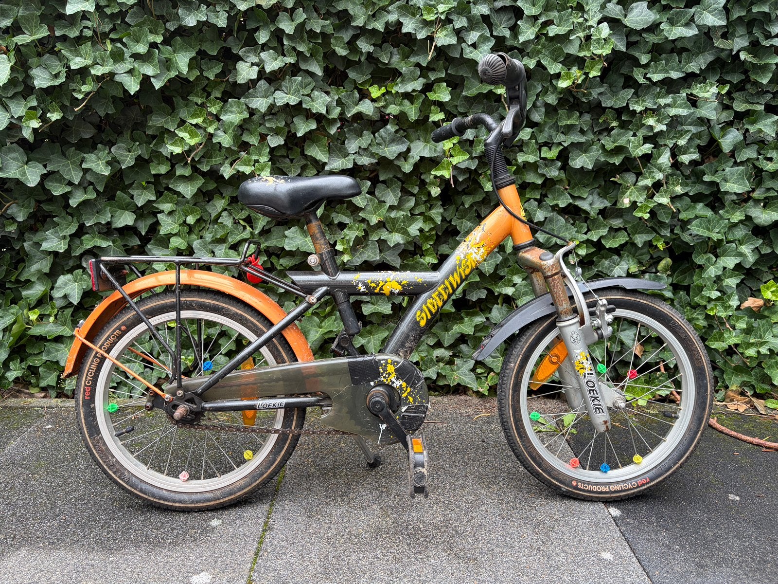 Loekie Streetwise fiets 16 inch, Ophalen, Gebruikt, Terugtraprem, 16 tot 20 inch