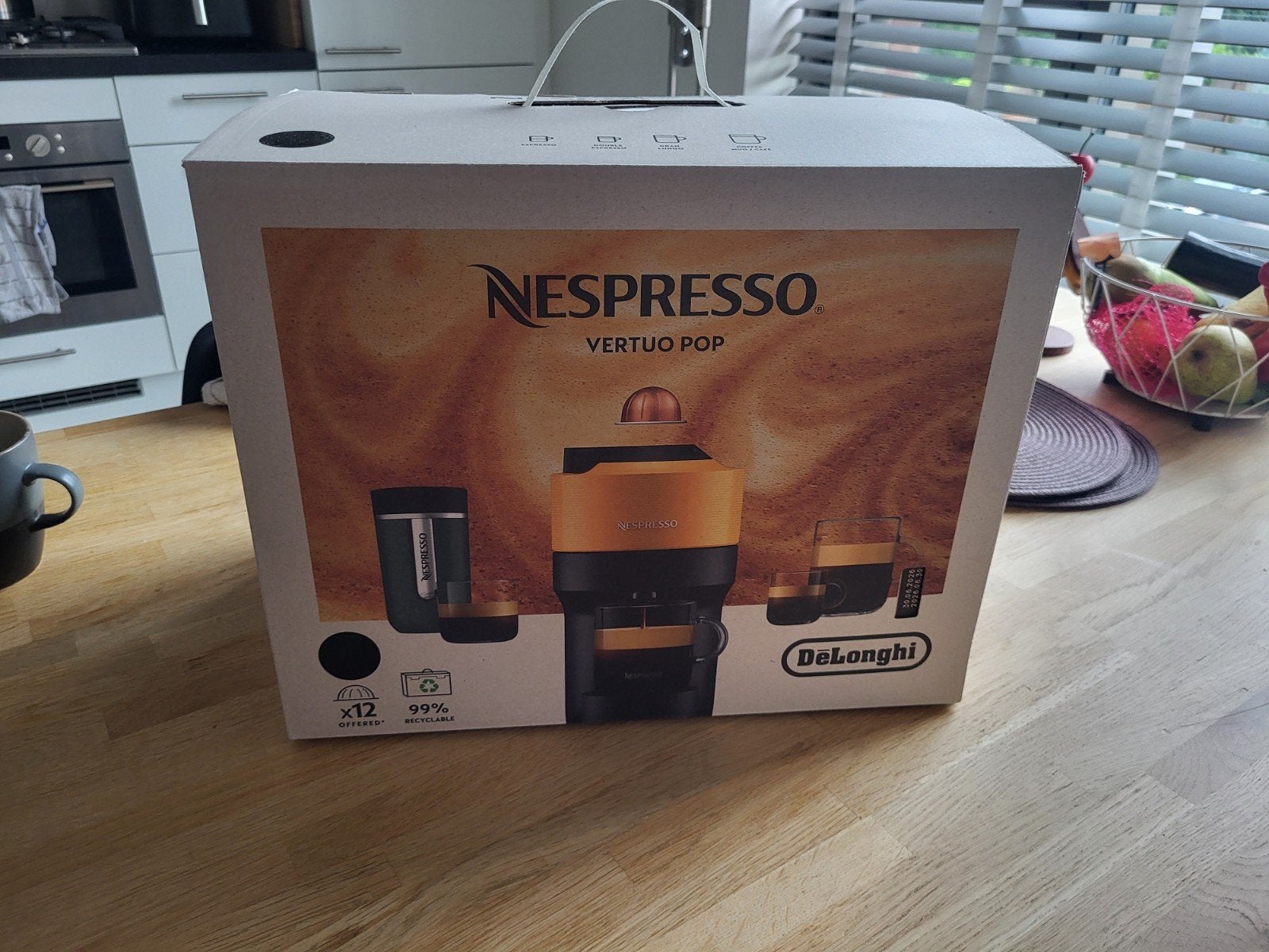 Nieuwe Nespresso Vertuo Pop - Ongebruikt met Garantie, Witgoed en Apparatuur, Koffiezetapparaten, Ophalen of Verzenden