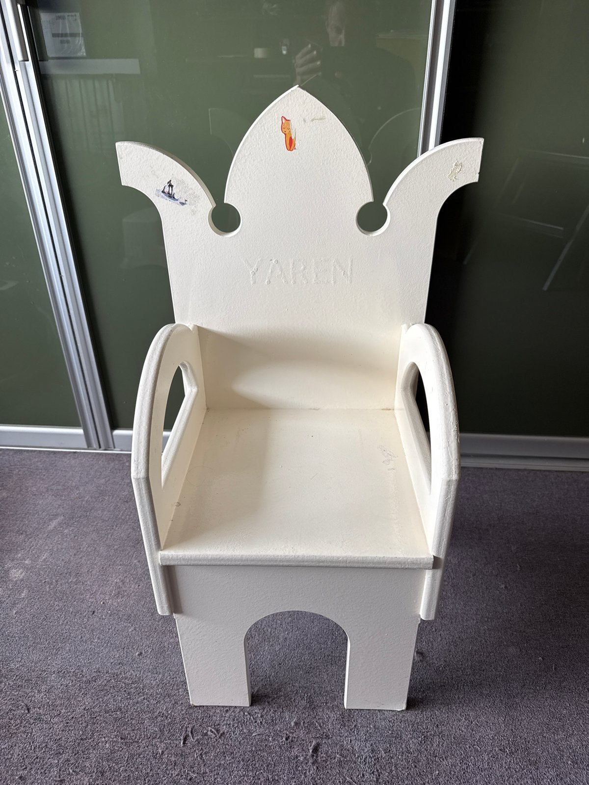 Uniek Kinderstoeltje - Zithoogte 31 cm, Hoogte 75 cm, Ophalen, Gebruikt, Overige typen