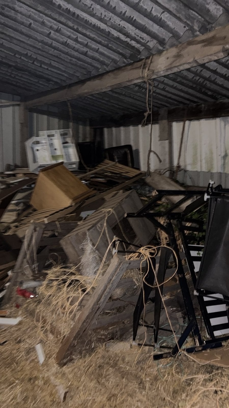Hout gezagen ongezagen gratis af te halen, Ophalen, Gebruikt