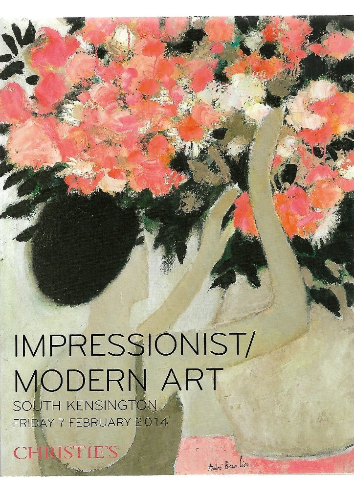 Picasso / Impressonists, Christie's 2014, Ophalen of Verzenden, Schilder- en Tekenkunst, Christie's South-Kensington, Zo goed als nieuw