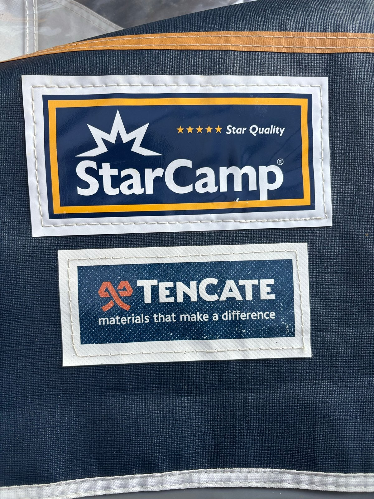 Starcamp Luifel met zijwanden omloopmaat 5, Ophalen, Gebruikt, Ten Cate All Season 240g/m2, Starcamp