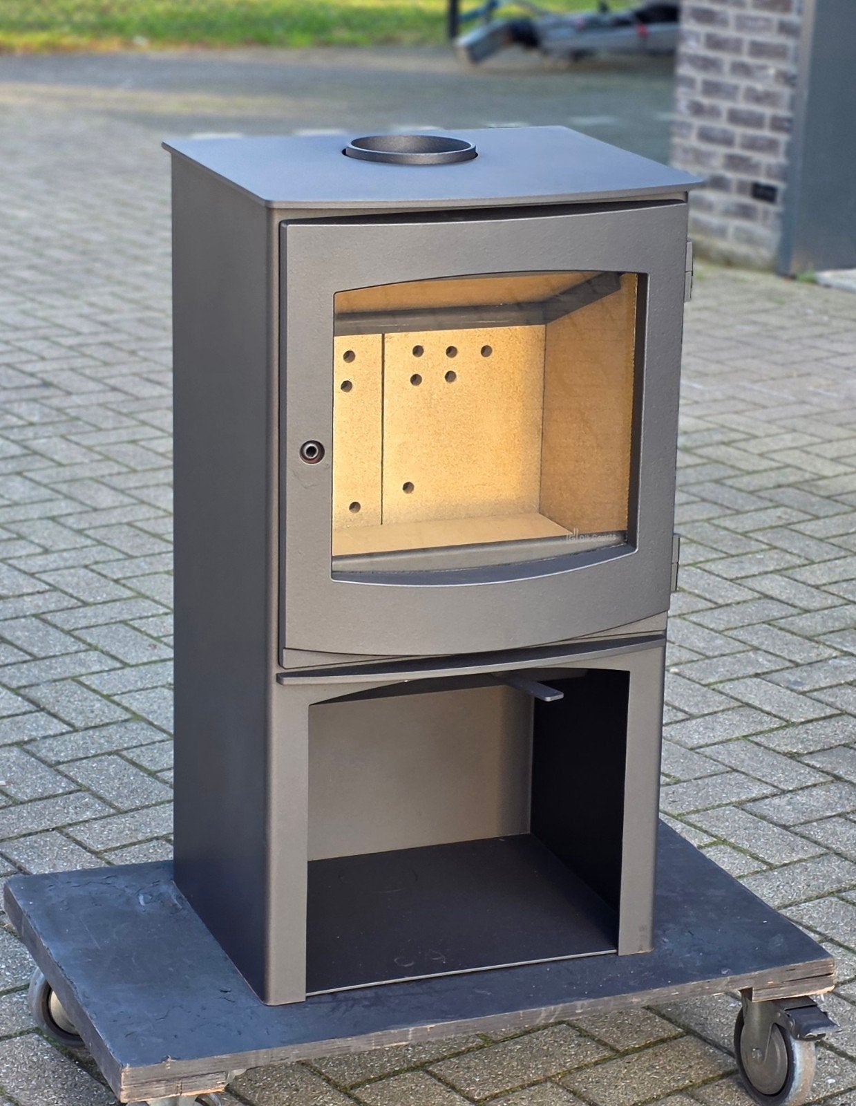 Houtkachel Dik Geurts Ivar 5 Store nieuw, Ophalen of Verzenden, Vrijstaand, Hout, Nieuw