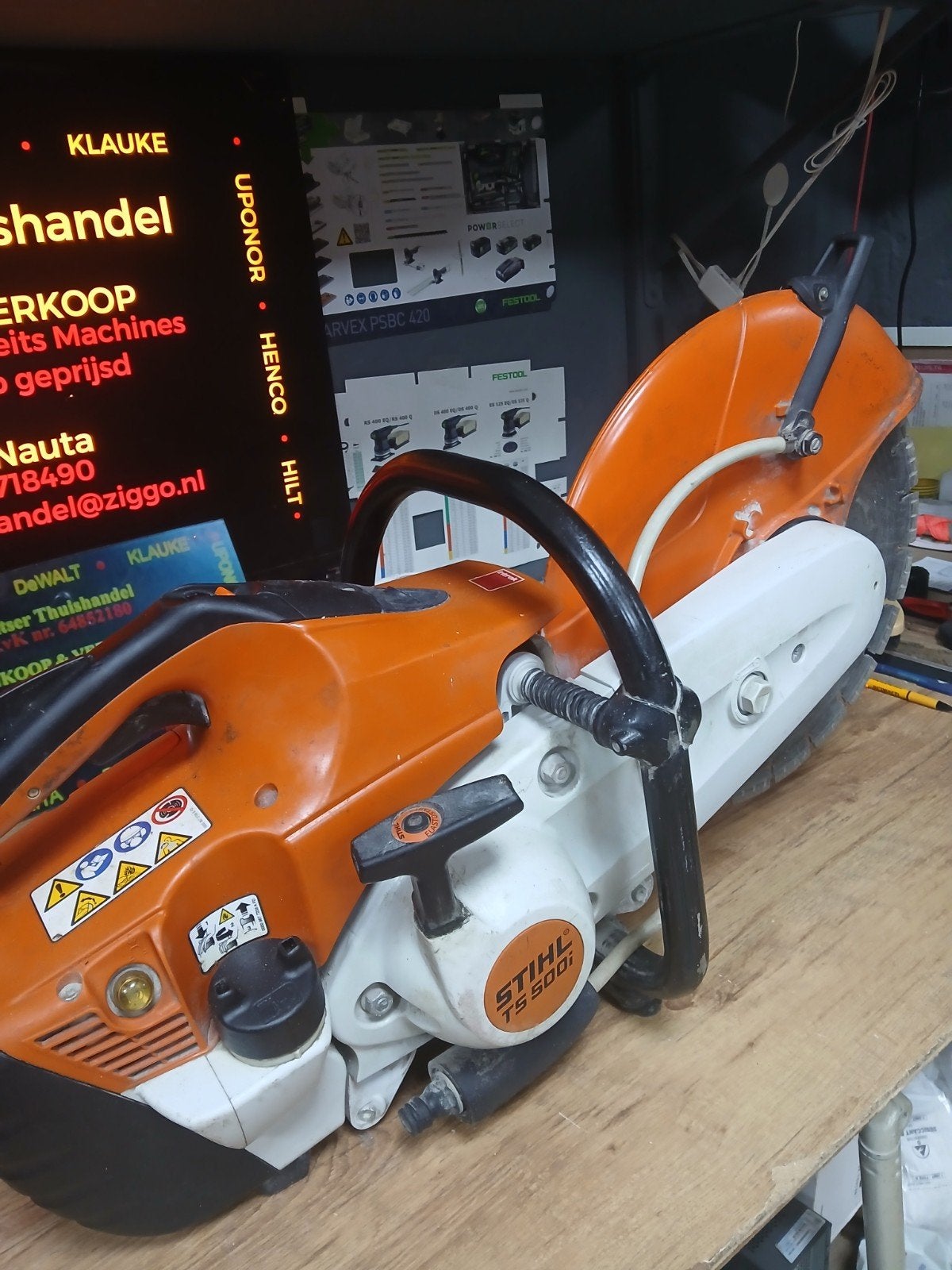 STIHL Doorslijper., Ophalen, Stihl, Gebruikt, -
