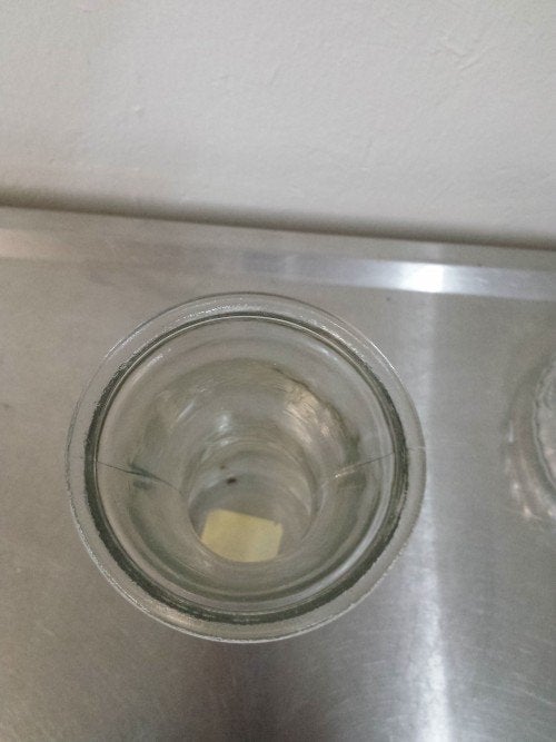 Waterkan van glas met afbeelding van druivenrank, Ophalen of Verzenden, 'T Olde Gre-j, Info@toldegrej.nl, Endepoelstraat 20f Didam