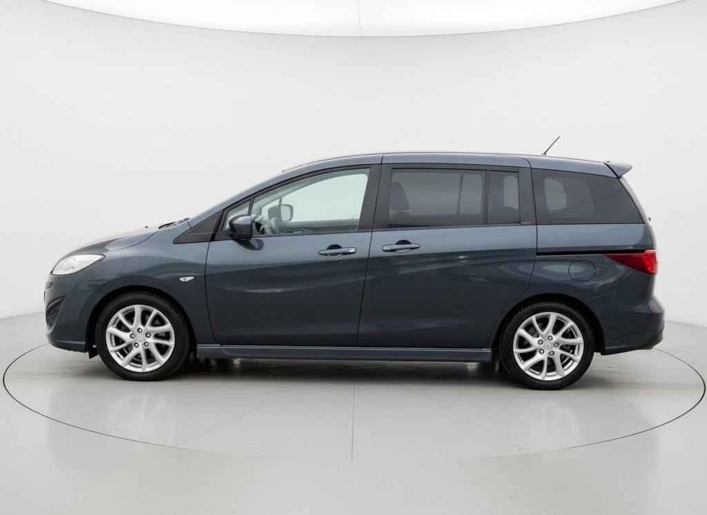 Mazda 5 2.0 144PK TS+ Automaat|7-Persoon!, Auto's, Mazda, Euro 5, Gebruikt, Zwart, 4 cilinders