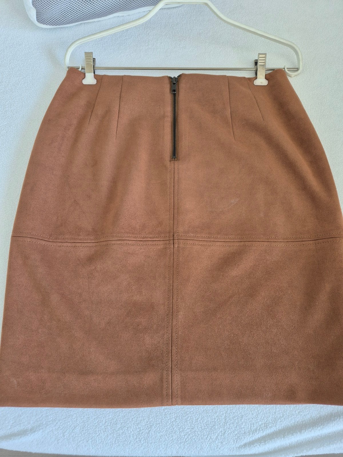 Comma, rok in bruin, maat 36 (S), Kleding | Dames, Rokken, Bruin, Ophalen of Verzenden, Zo goed als nieuw, Knielengte