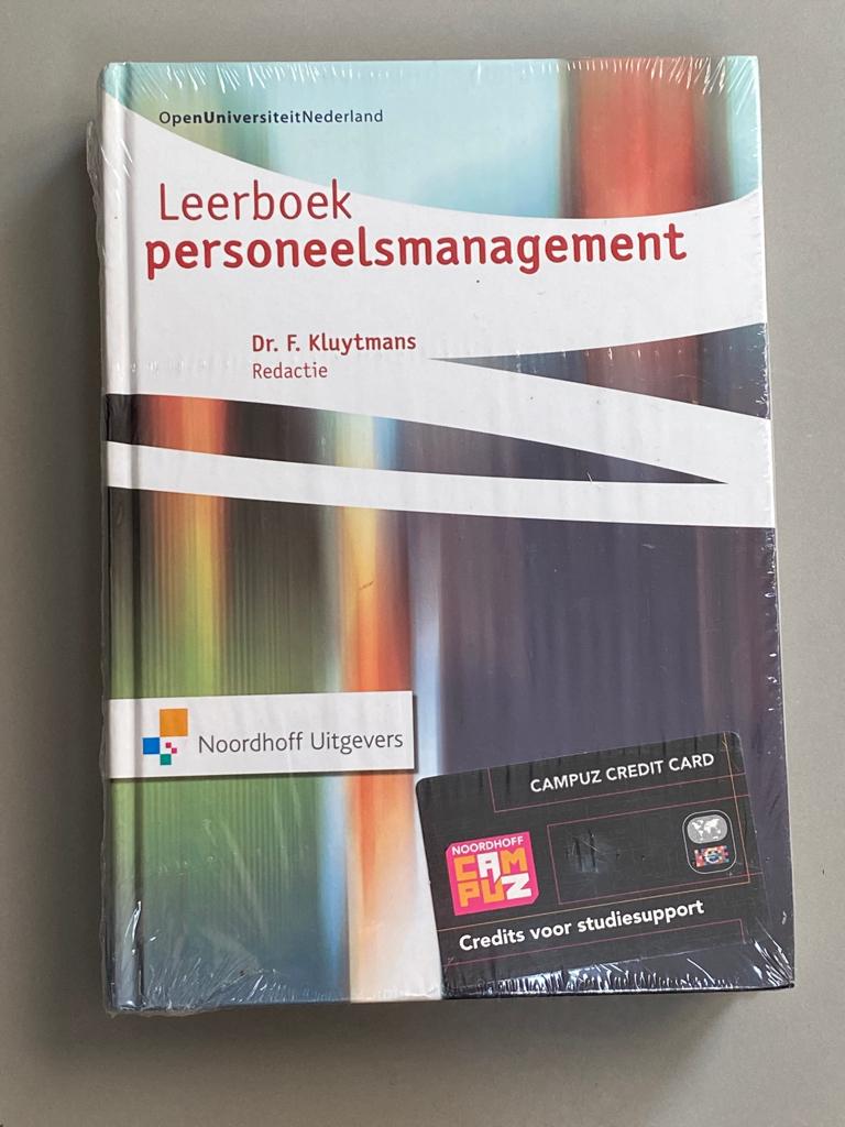 Leerboek personeelsmanagement  (HRM), Boeken, Ophalen of Verzenden, Nieuw, Management