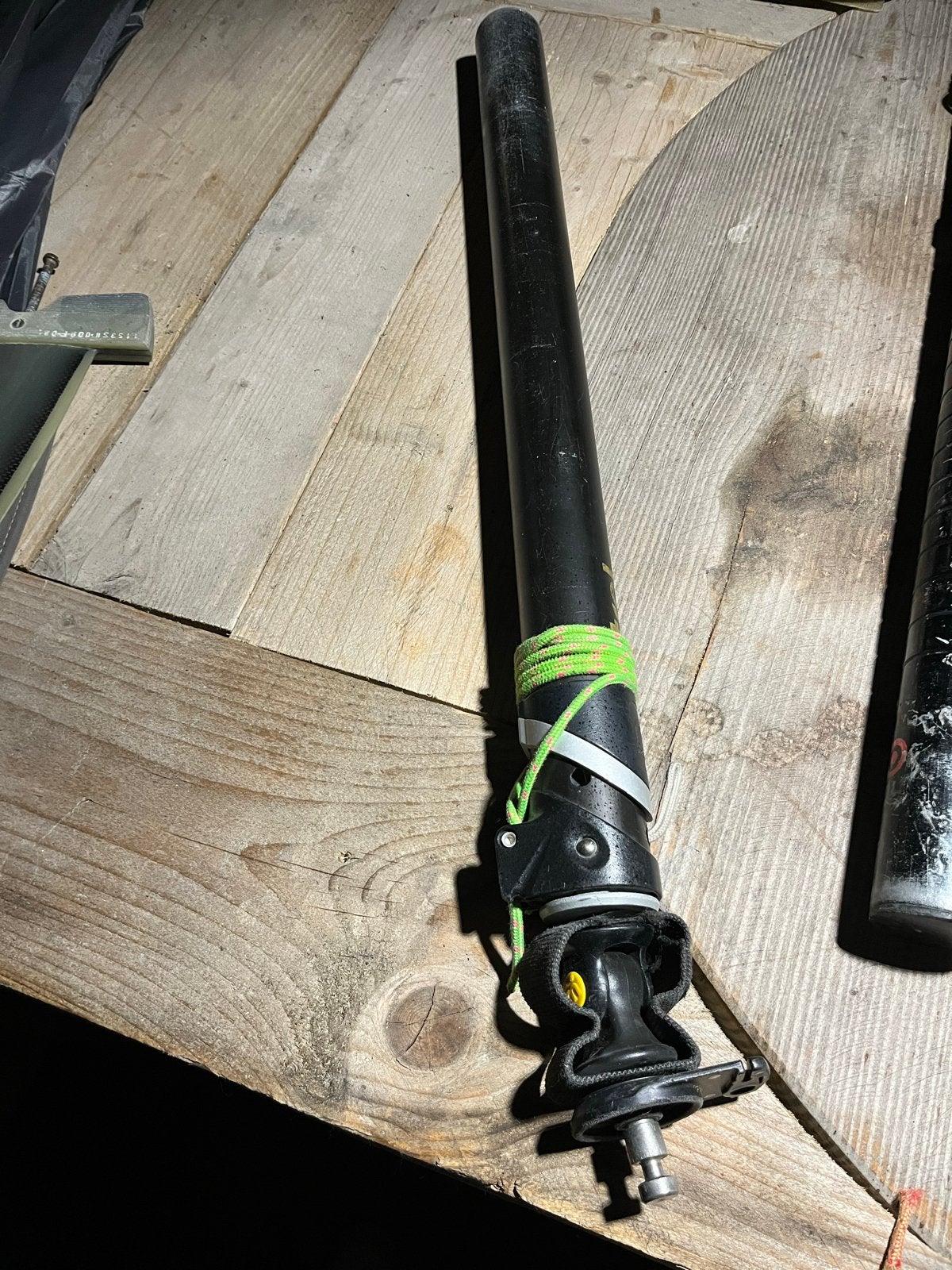 Mistral mastvoet met scheurtje in diabolo, functioneert prim, Watersport en Boten, Ophalen of Verzenden, Gebruikt, Overige typen