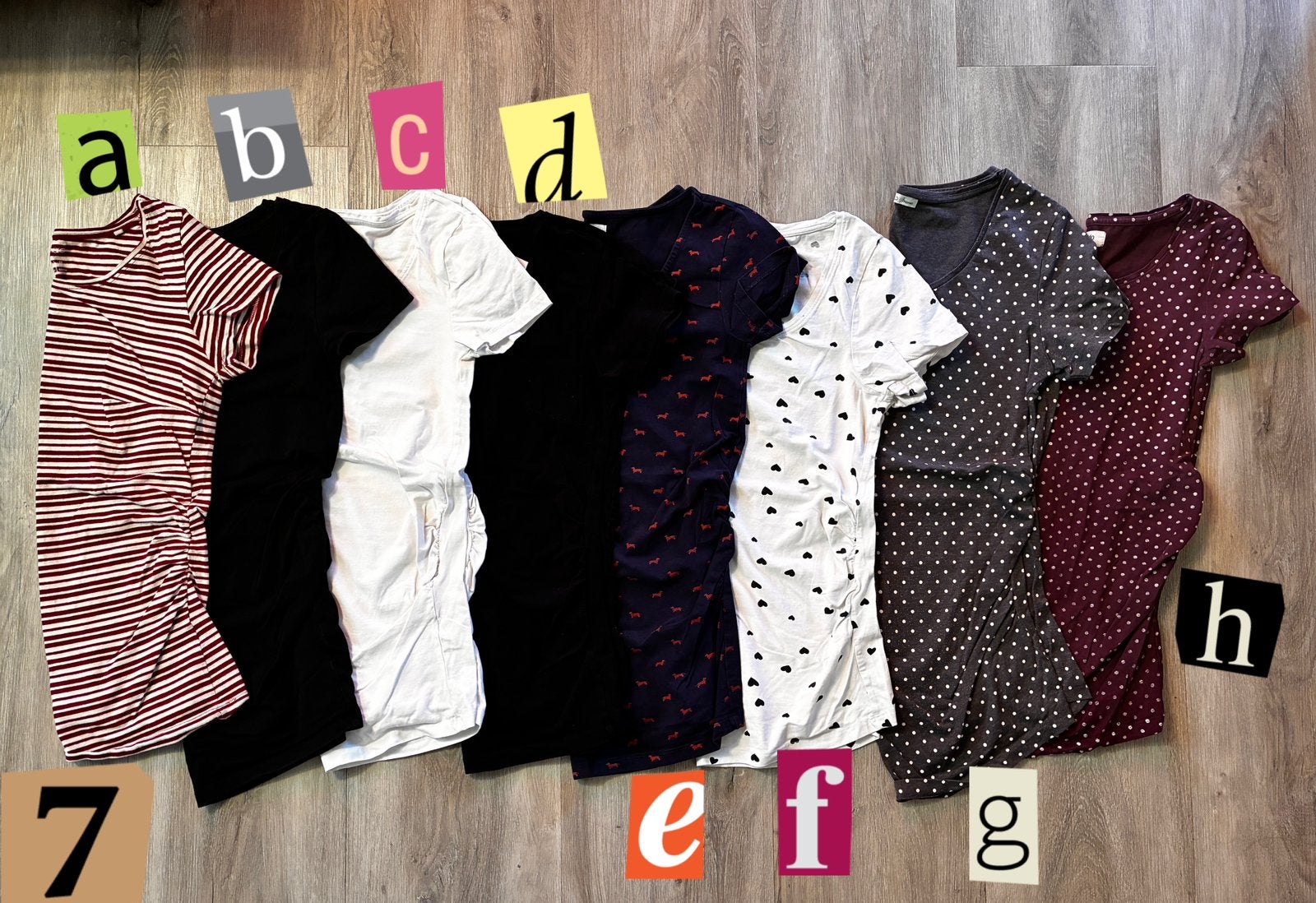 Zwangerschap tshirts met prints, Ophalen of Verzenden, Gedragen, Shirt of Top