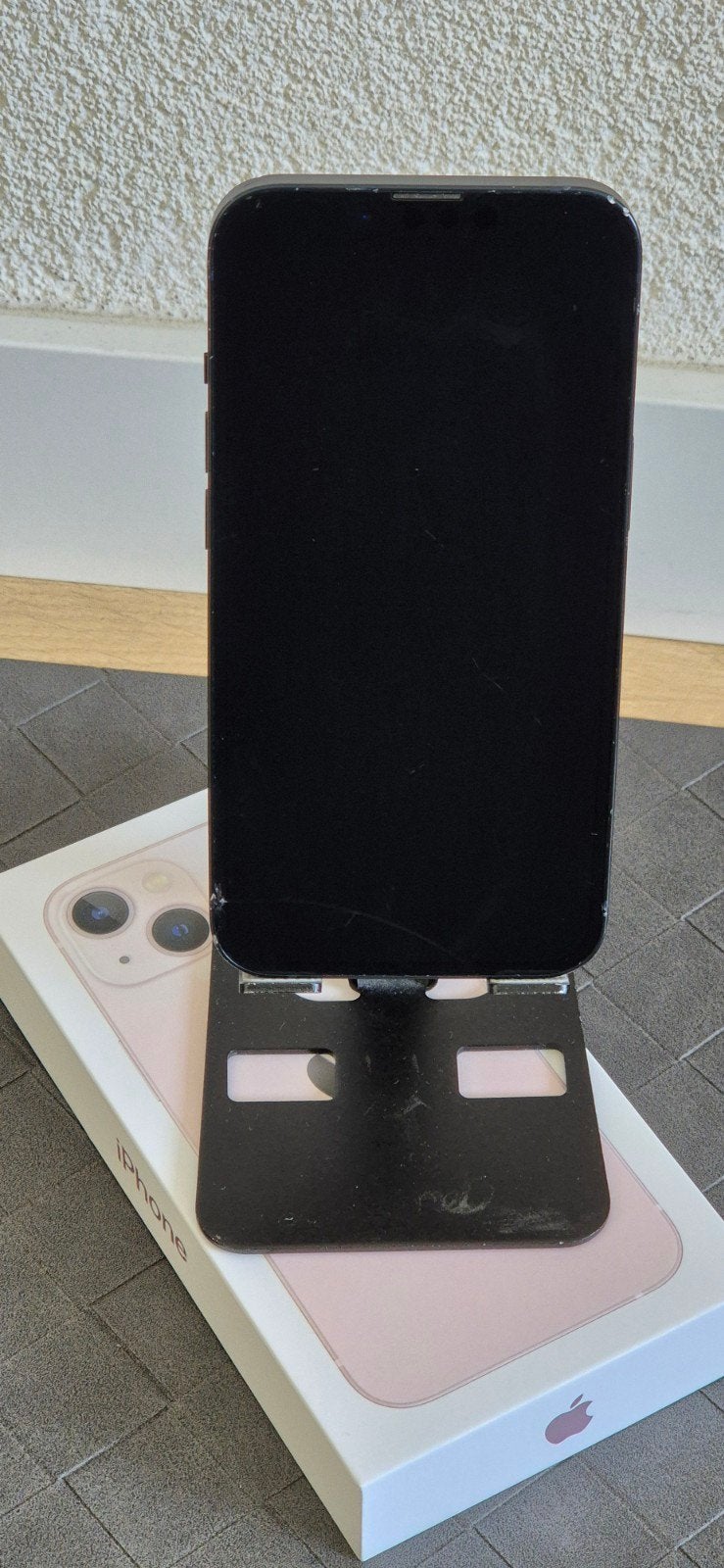 iPhone 13 blauw 128GB, Telecommunicatie, Blauw, IPhone 13, Ophalen of Verzenden, 87 %