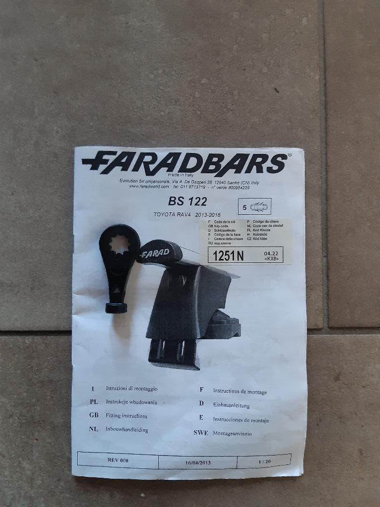 Daksteunen Toyota, Auto diversen, Dakdragers, Ophalen of Verzenden, Gebruikt