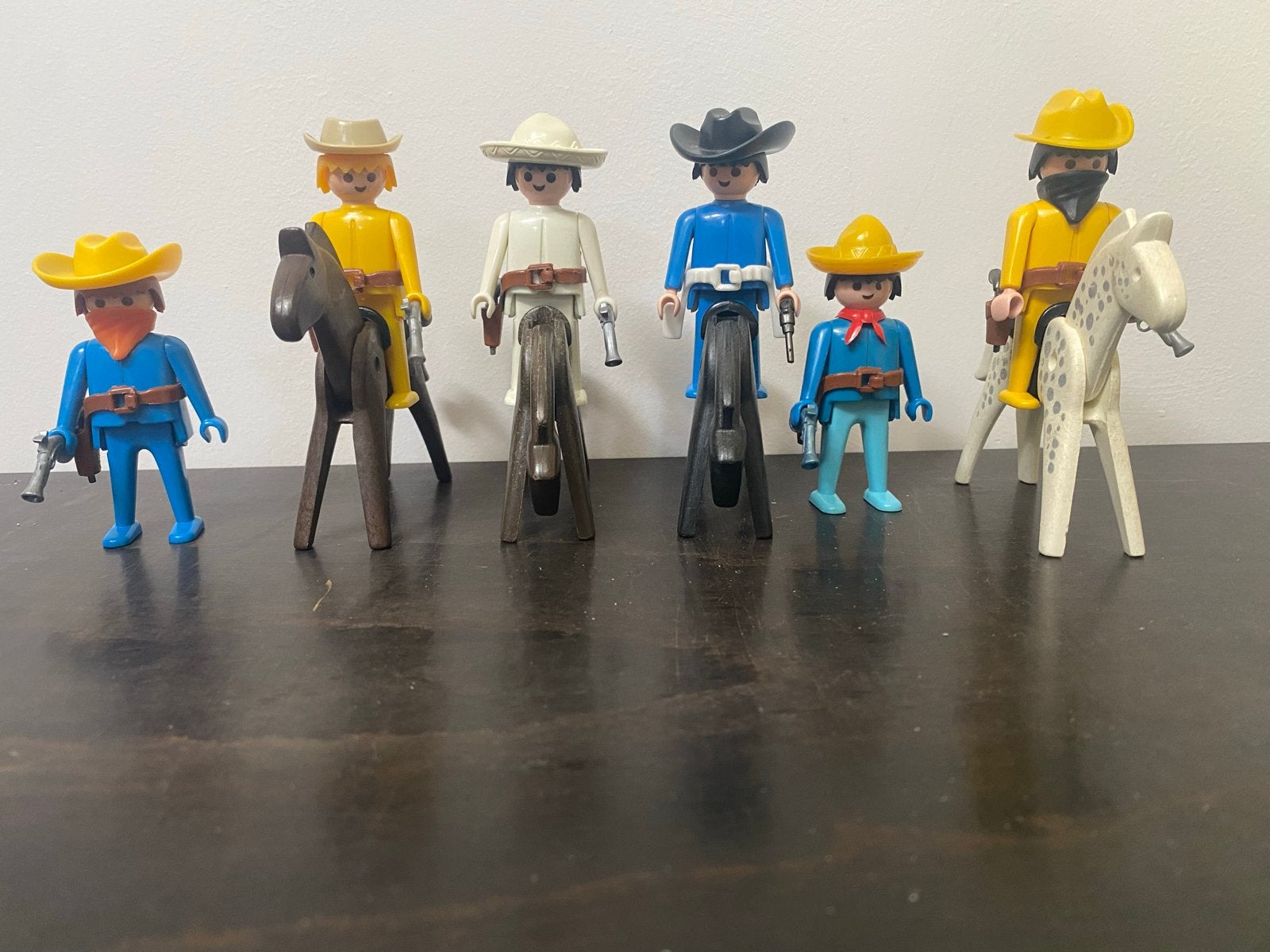 Playmobil Western Figuren en Paarden - Vintage Collectie, Gebruikt, Complete set, Figuren, Historisch
