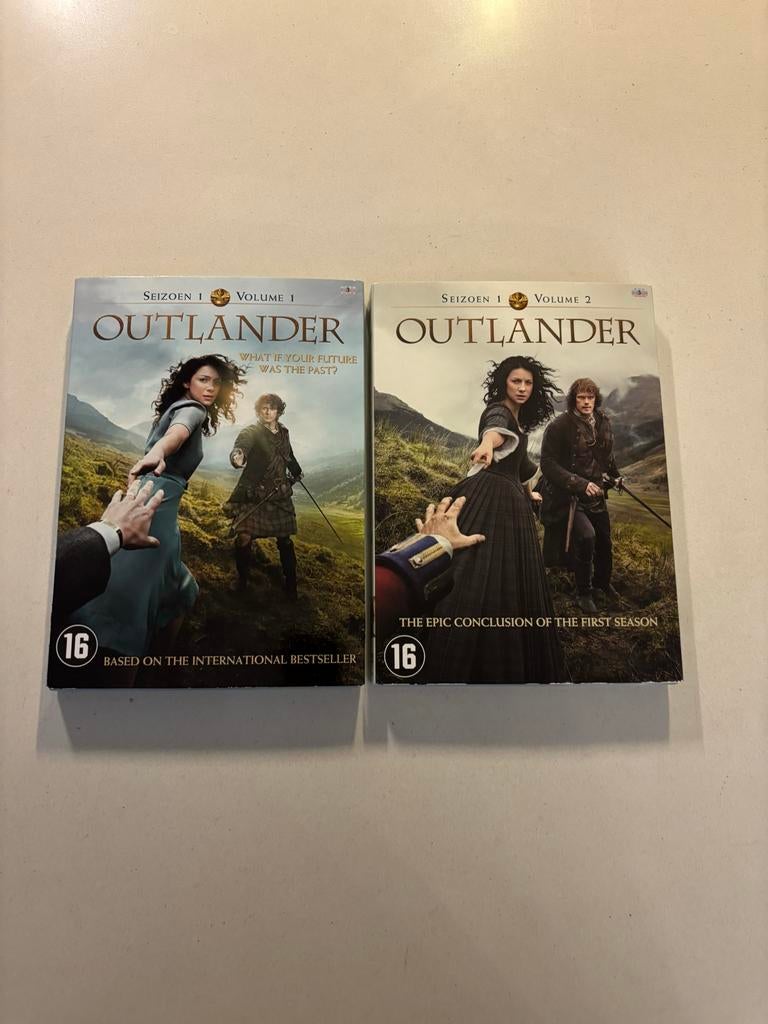 Outlander Seizoen 1 Volume 1 en 2 DVD compleet!, Vanaf 16 jaar, Boxset, Drama, Ophalen of Verzenden