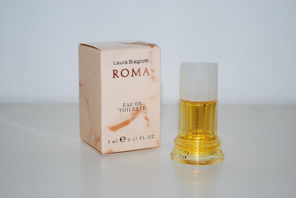 Miniatuur Laura Biagiotti Roma, Ophalen of Verzenden, Zo goed als nieuw, Miniatuur, Gevuld
