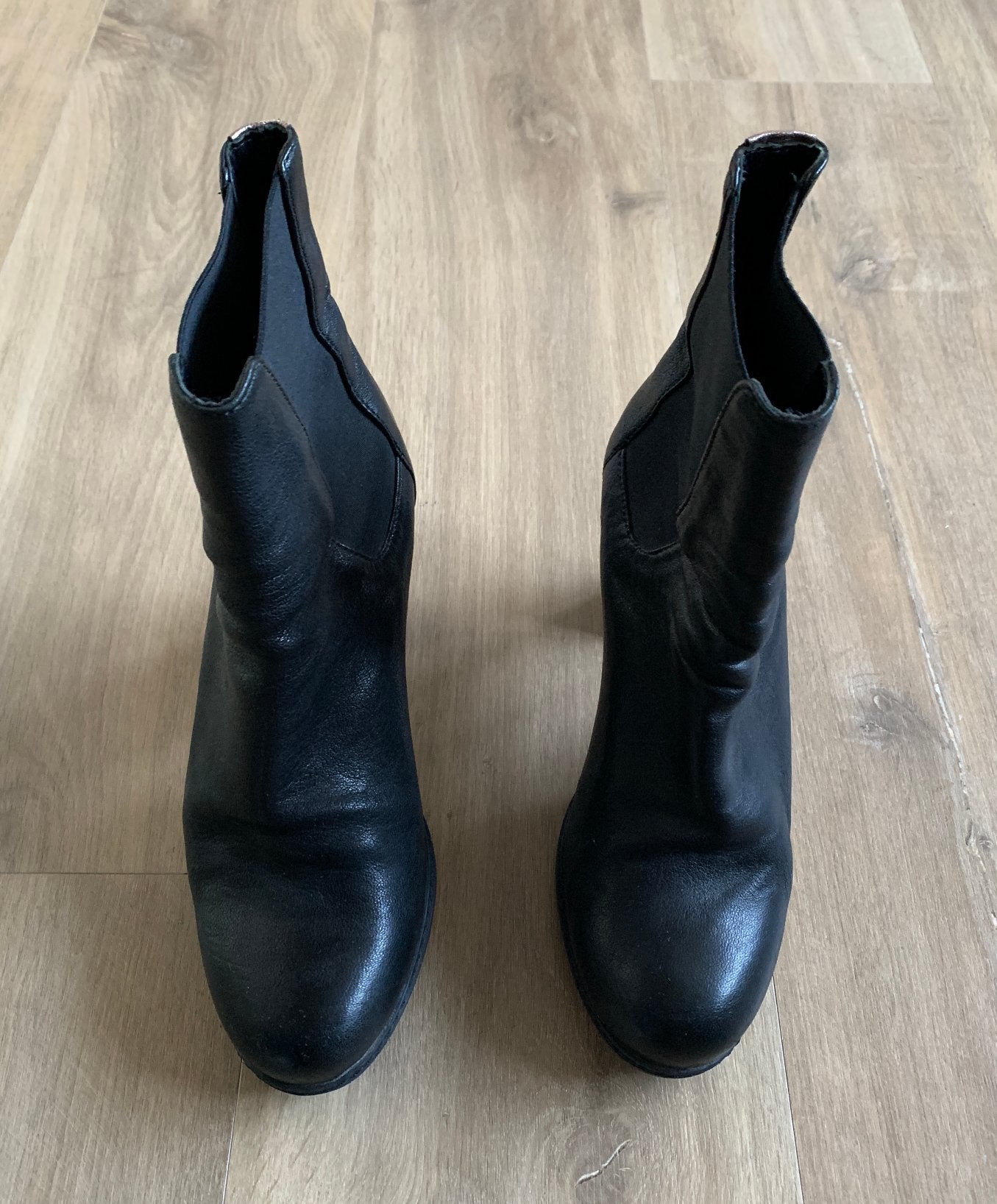 Fred de la Bretoniere zwarte Chelsea boots - laarzen maat 38, Hoge laarzen, Zwart, Ophalen of Verzenden, Zo goed als nieuw