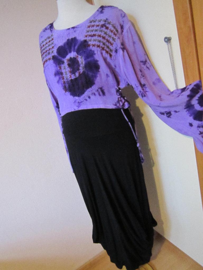 Elswhere rok met Cocktail blouse maat 38, Maat 38/40 (M), Elswhere + Cocktail, Verzenden, Paars