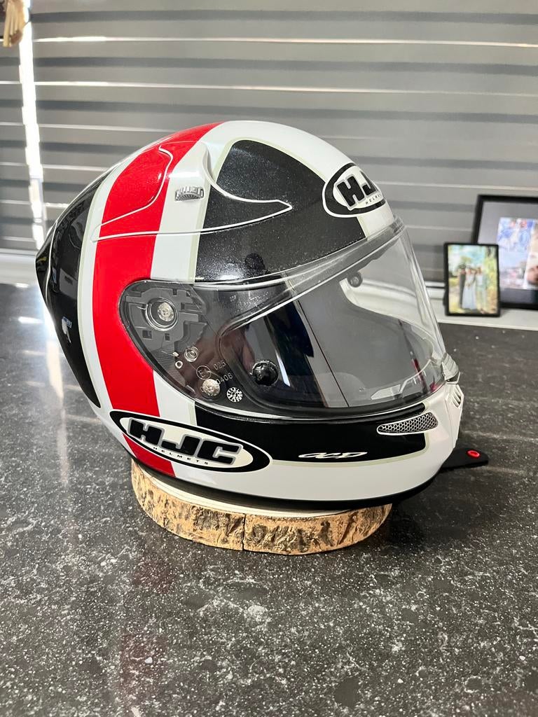 HJC integraalhelm met Sena 30K communicatiesysteem, Motoren, Kleding | Motorhelmen, Ophalen, Heren, HJC, Integraalhelm