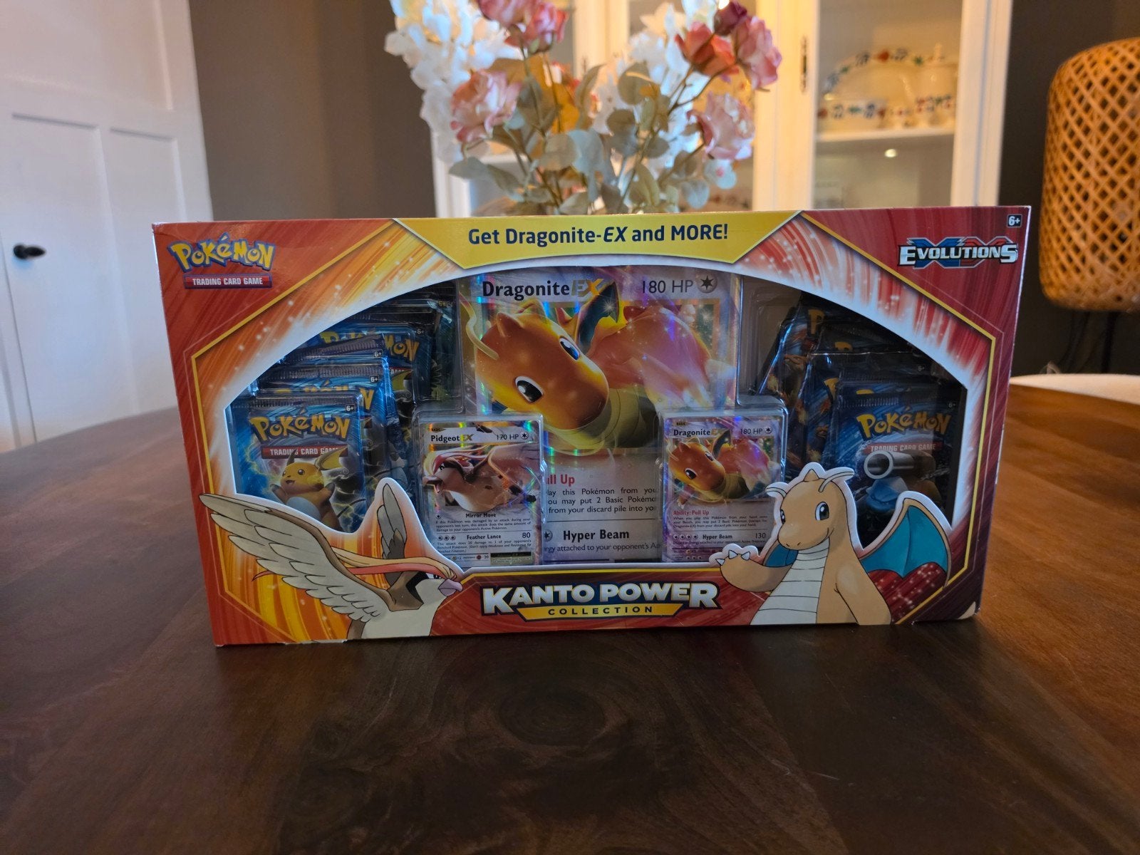 Pokémon Kanto Power Collection Box - Dragonite XY Evolutions, Hobby en Vrije tijd, Verzamelkaartspellen | Pokémon, Nieuw, Overige typen